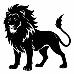lion vector silhouette