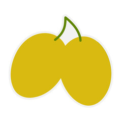 Hand drawn green branch olive template for olive oil products, packaging, food and drink concept.
