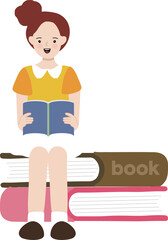 책 읽는 소녀