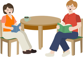 독서 모임 커플