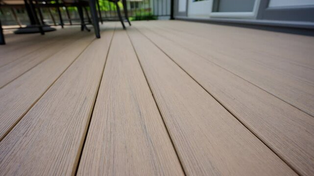 Element of the Interior, floor after the repair, move wide camera shot