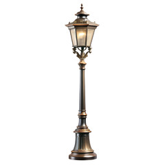 Fototapeta premium Classic Street Lamp – Vintage Urban Lighting 