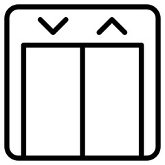 Elevator line icon