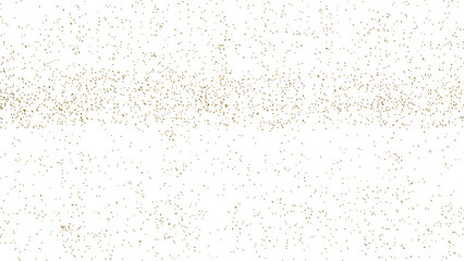 Golden paint brush stroke glittering texture.