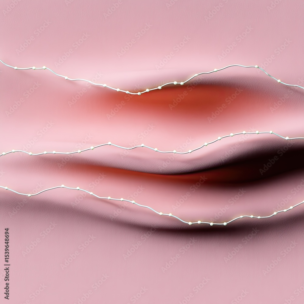 Poster abstract pink wave background with subtle lines