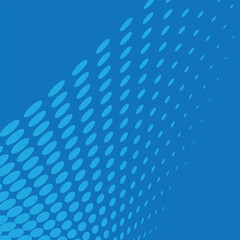  Halftone background. Pop art style. Blue color. Pattern with circles, dots, design element for web banners, posters, cards, Wallpaper, backdrops. Vector illustration
