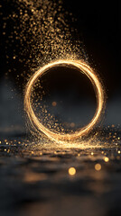 Black hole in deep space, cosmic landscape, black hole background	