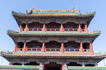 Fototapeta premium Phoenix tower of Shenyang Mukden Imperial Palace
