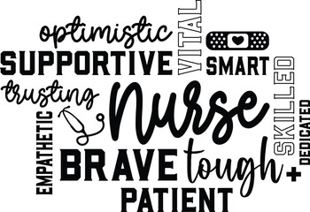 Fototapeta premium Celebrating Nurses Supportive, Brave, and Empathetic Healthcare Heroes