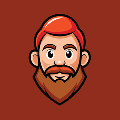 Man in Cap Icon Badge – Esports Logo, Sports Team Emblem, Gamer Avatar Design, Mascot Style Vector for Gaming Brands and Competitive Teams

