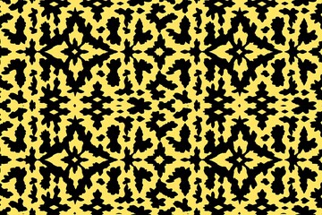 Seamless Colorful Ikat Pattern &ndash; Traditional Ethnic Textile for Fabric, Print, or Wallpaper