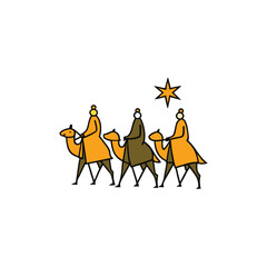 camels in the desert