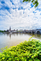 Blick Auf Die Stadt Maastricht