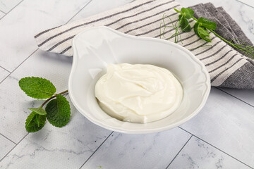 Traditional soft dietary Greek yoghurt