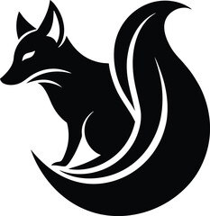 Elegant Fox Silhouette