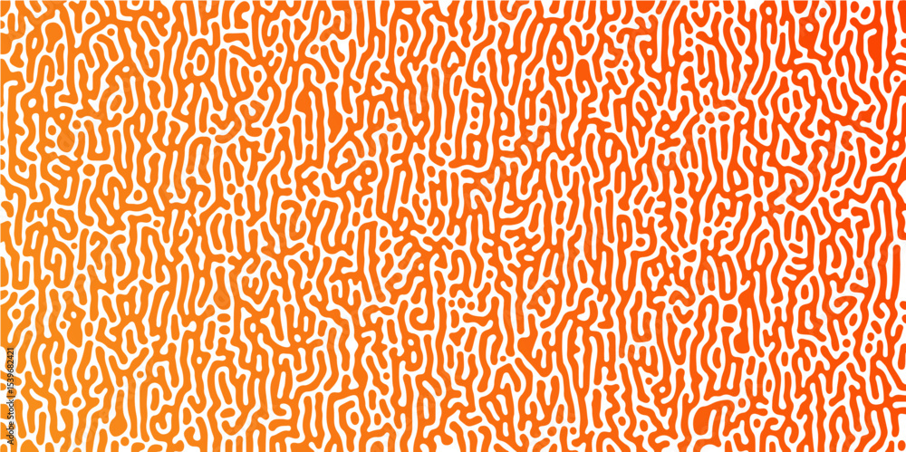 Poster abstract turing organic wallpaper background. linear design with biological shapes. organic lines in