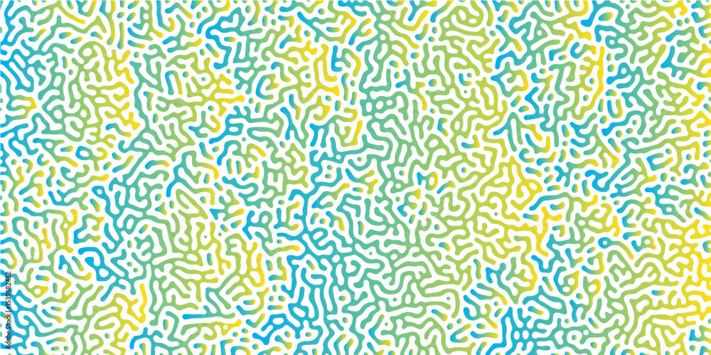 Aufkleber abstract turing organic wallpaper background. linear design with biological shapes. organic lines in