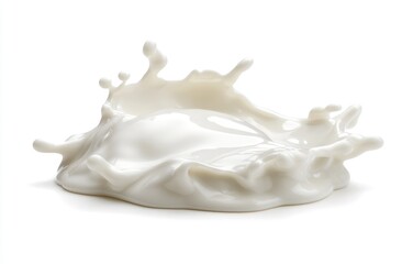 Milk splash, smooth and creamy