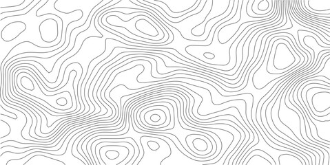 Fototapeta premium Topographic Background. Abstract wavy and curved lines background. Abstract pattern with Lines. Background of the Topographic Map. Abstract geometric topographic contour map background Free Vector 