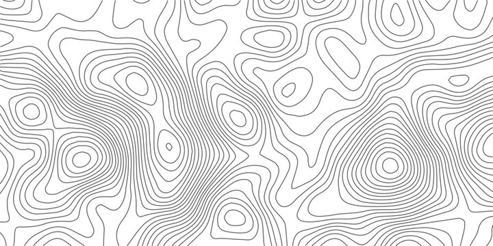 Topographic Background. Abstract wavy and curved lines background. Abstract pattern with Lines. Background of the Topographic Map. Abstract geometric topographic contour map background Free Vector
