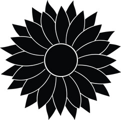 abstract flower vector illustration