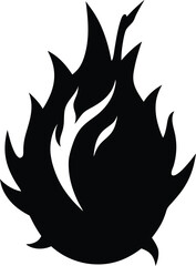 vector illustration of a dragon fruit