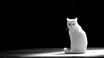 cat on background pet	