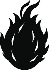 vector illustration of a dragon fruit