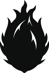 vector illustration of a dragon fruit