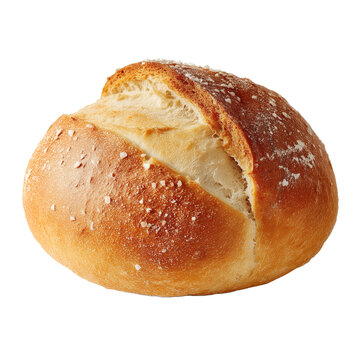 bread roll on transparent background