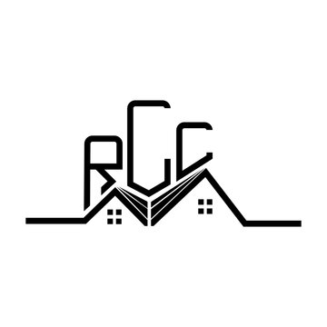 RLL Real State logo design, RLL simple and modern logo. RLL luxurious alphabet design