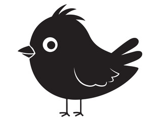 CUTE BIRD SILHOUETTE