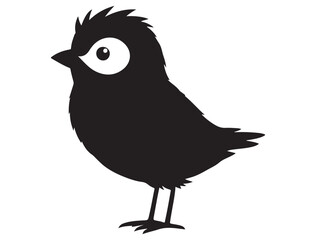 CUTE BIRD SILHOUETTE