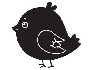 CUTE BIRD SILHOUETTE