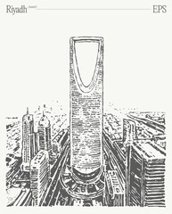 The Majestic Skyscraper stands tall and proud in Riyadhs impressive skyline, embodying modernity