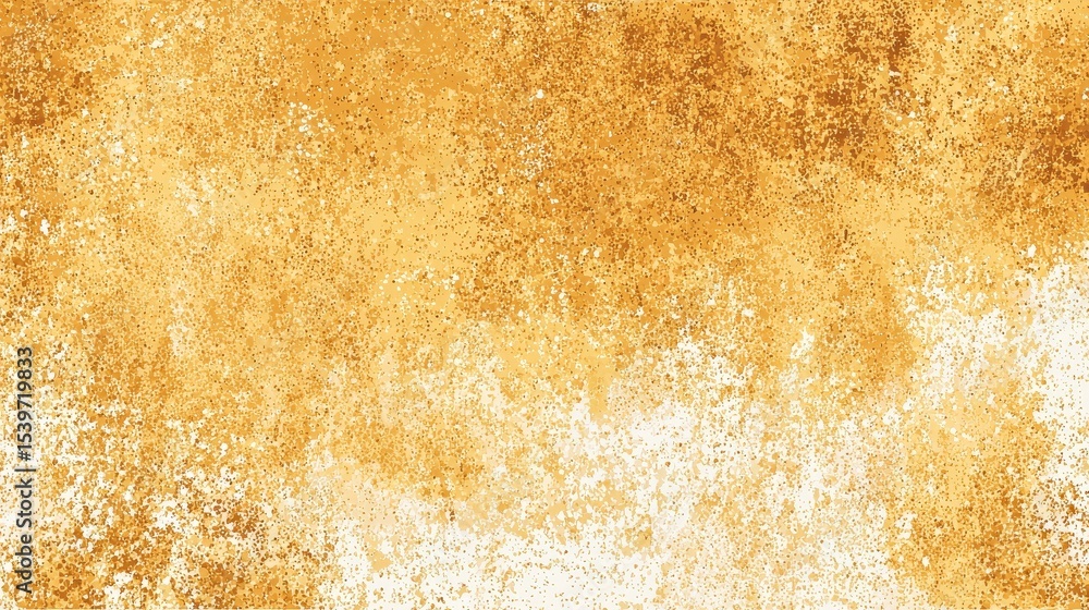 Poster soft ethereal gold tone solid design with gentle glowing texture, warm abstract background featuring