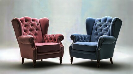 Recliner chair in pastel colors for comfort and style