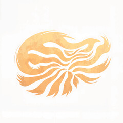 Obraz premium Elegant wind tracing pattern in sand, nature's artistry