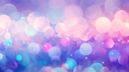 Fototapeta premium Abstract Pastel Bokeh Background Soft, Dreamy, and Colorful