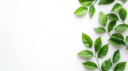 green leaves background