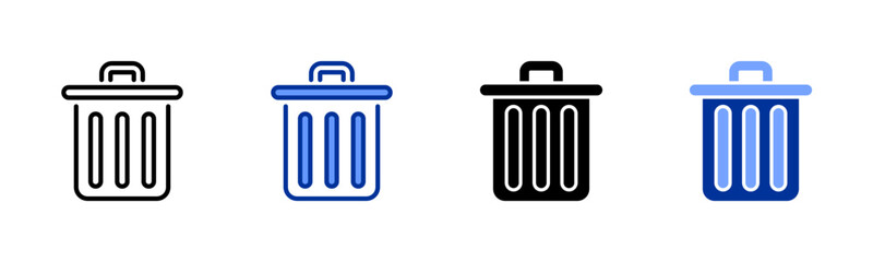 Delete icon sheet multiple style collection