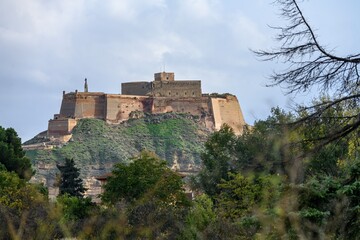 Obraz premium Templar castle of Monzon - Huesca