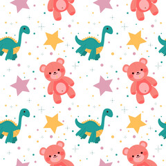 Doll Seamless Pattern