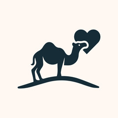 Camel love logo