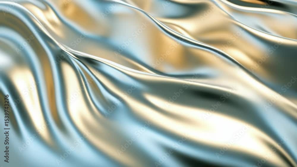 Poster a detailed view of a smooth and reflective surface