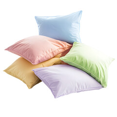 PastelColored Soft Pillows, Comfortable Sleep, Bedroom Decor, Home Textiles