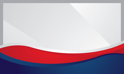 Certificate background with red blue waves