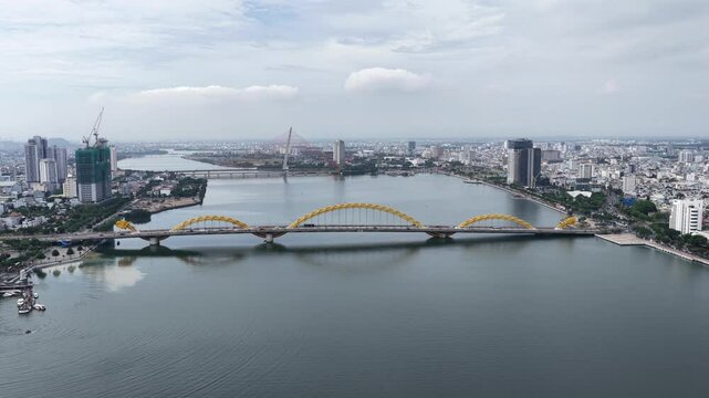 Mavic 4 pro - Vietnam from above - Da nang city