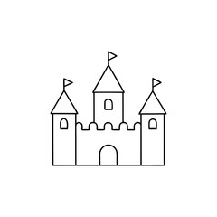 vector illustration of a house on white background vector art