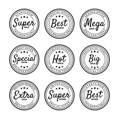 Obraz premium Special discount tag label sticker
